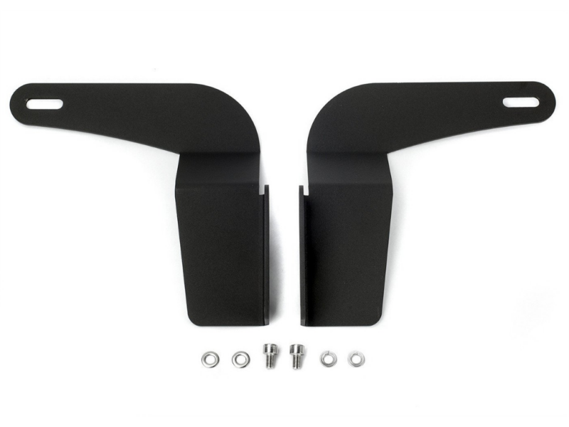 Toyota Tacoma Mounting Brackets - Lower Bumper - Cali Raised LED - Flush Led Light Bar - `05-`15